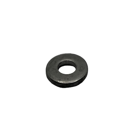 Flat Washer, Fits Bolt Size #10 ,Steel Plain Finish